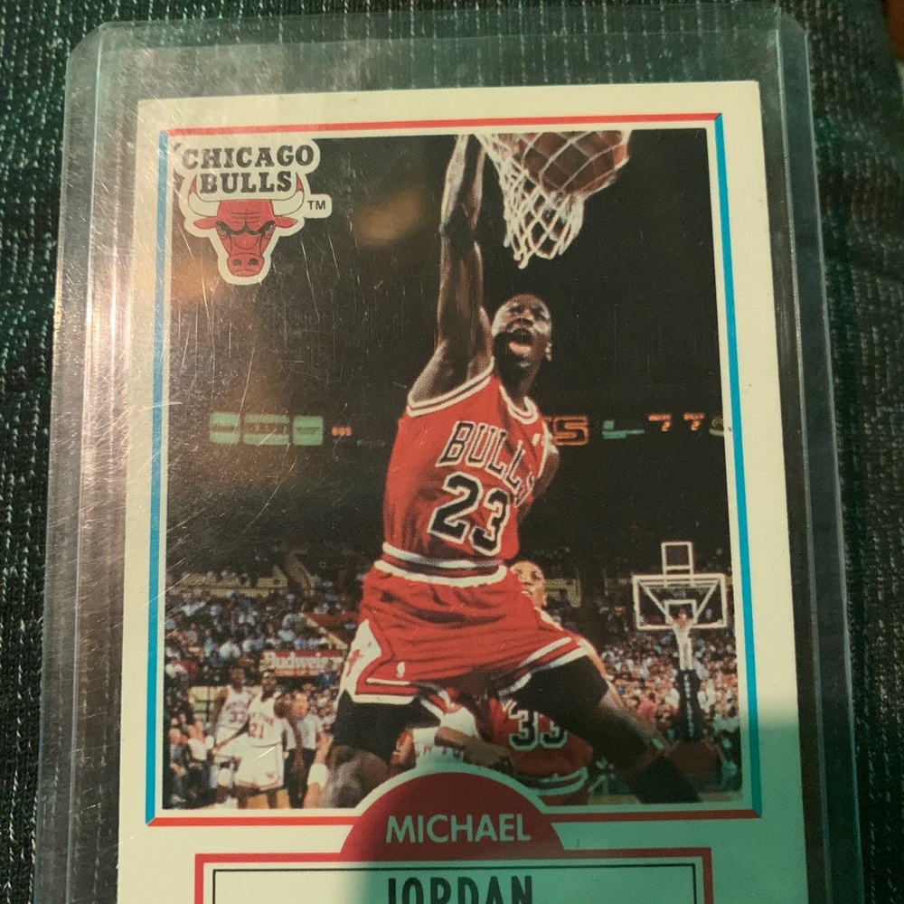 Micheal Jordan fleet 90 card